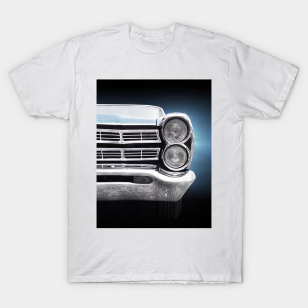 American classic car Galaxie 500 1967 Front T-Shirt by Beate Gube